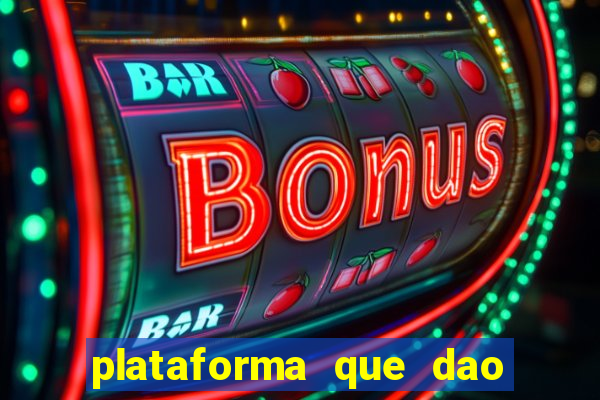 plataforma que dao bonus no cadastro